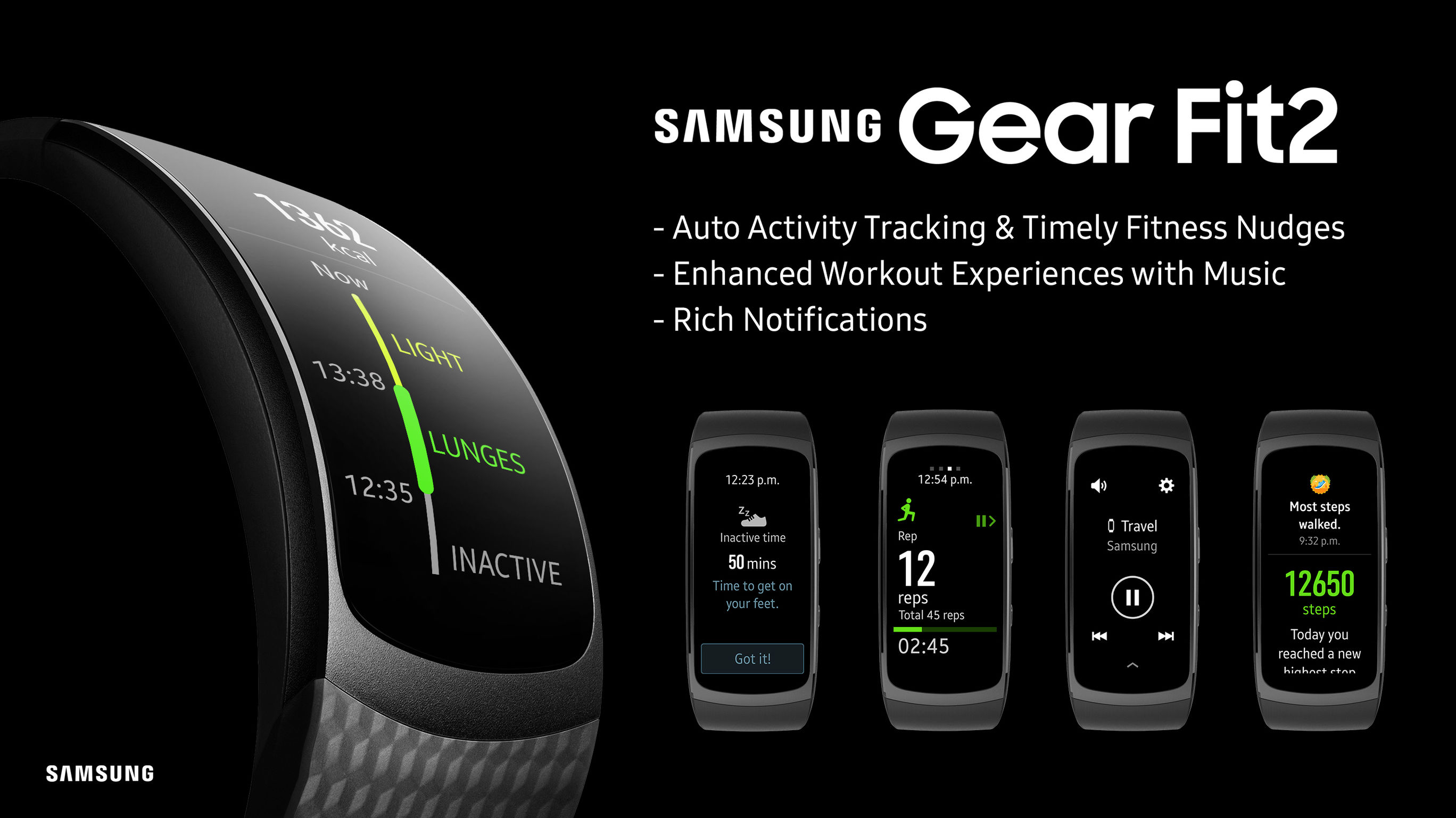 Review Samsung Gear Fit 2 PRO Gabriel Solomon